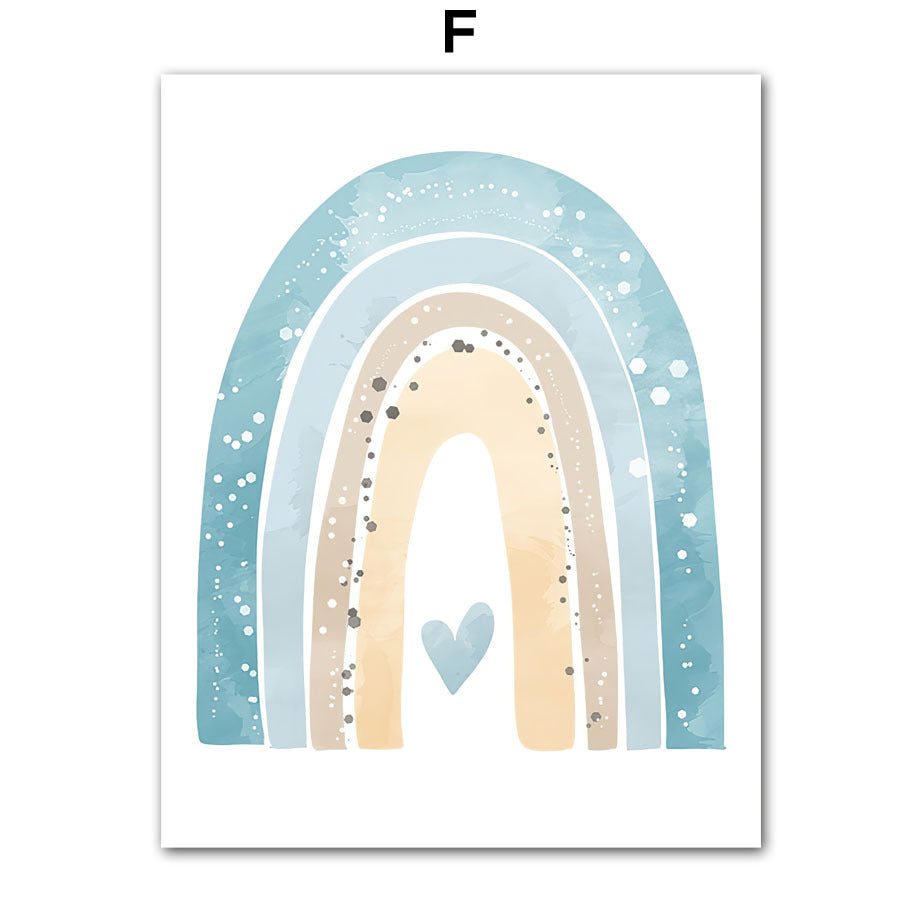 Baby Nordic Mural Poster
