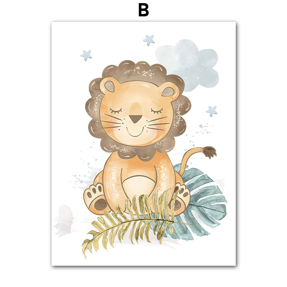 Baby Nordic Mural Poster