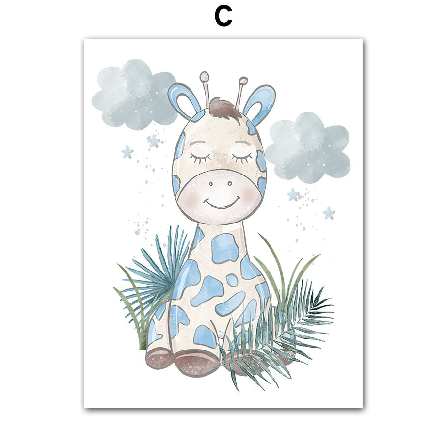Baby Nordic Mural Poster