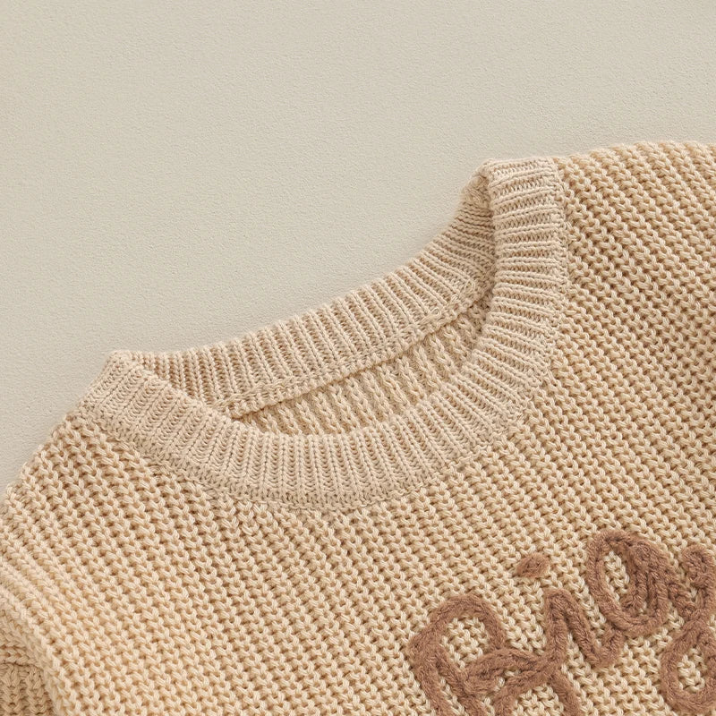 Big Brother Boy Embroided Sweater