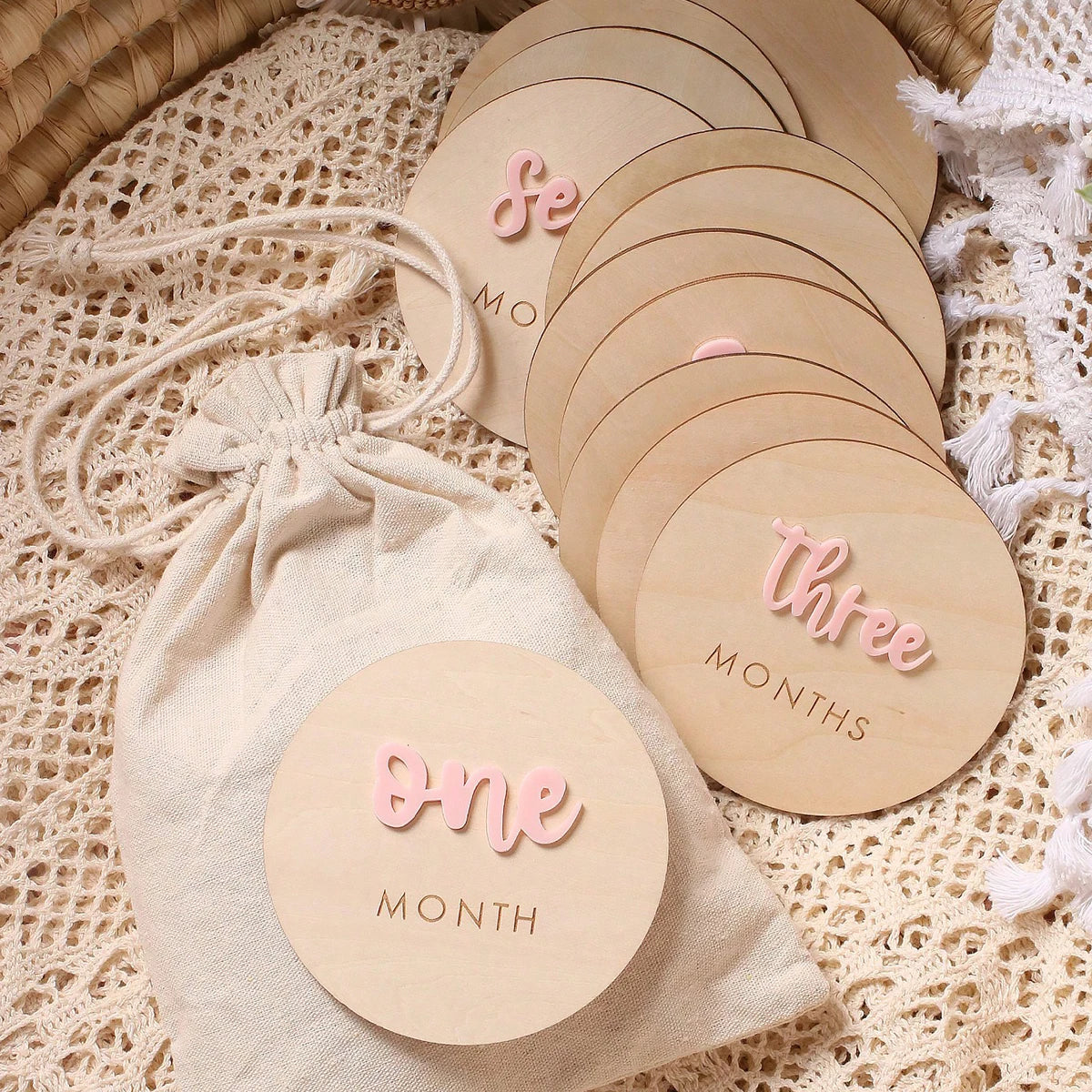 Monthly Newborn Milestone Cards