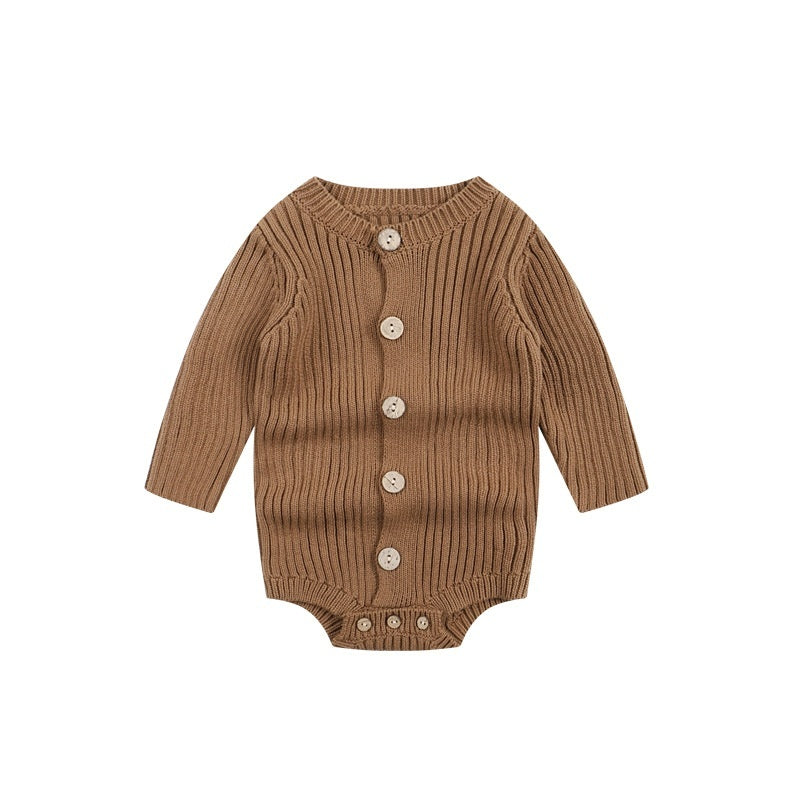 Knitted Newborn Baby Romper