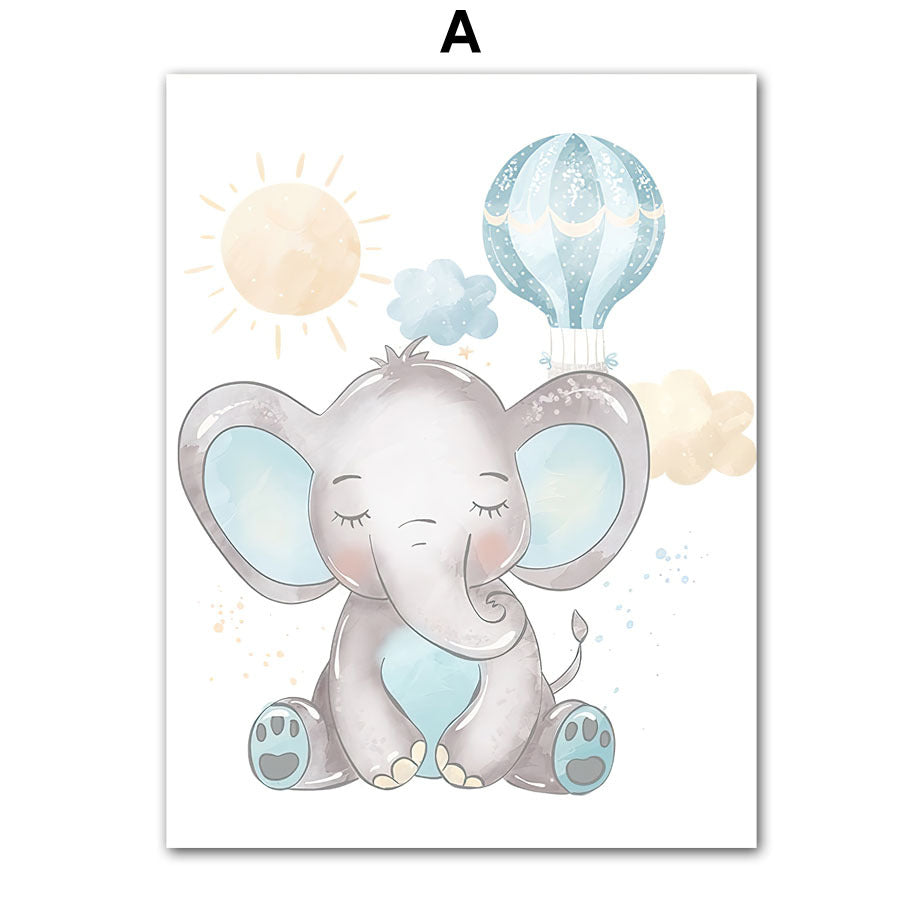 Baby Nordic Mural Poster