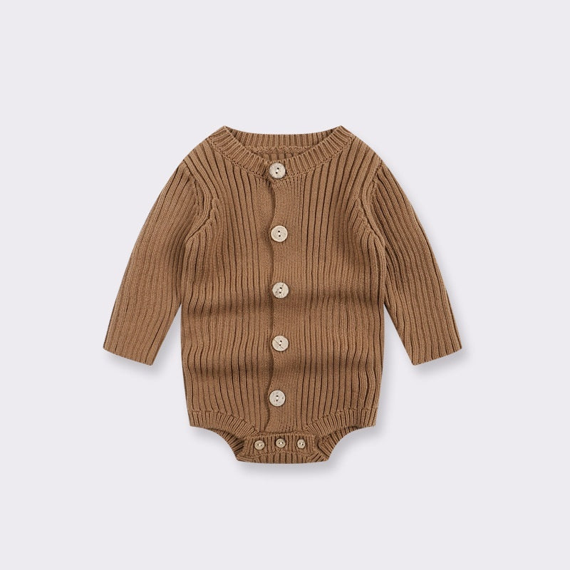Knitted Newborn Baby Romper