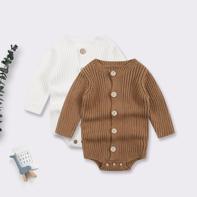 Knitted Newborn Baby Romper