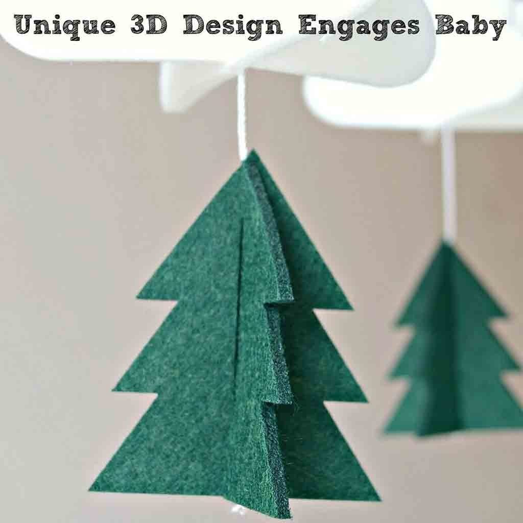 Felt Ornaments Crib Pendant