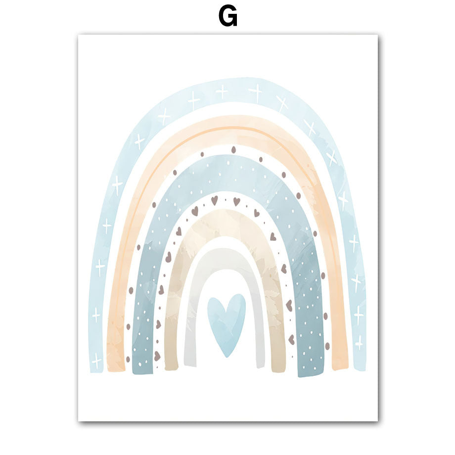 Baby Nordic Mural Poster