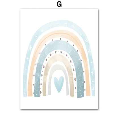 Baby Nordic Mural Poster