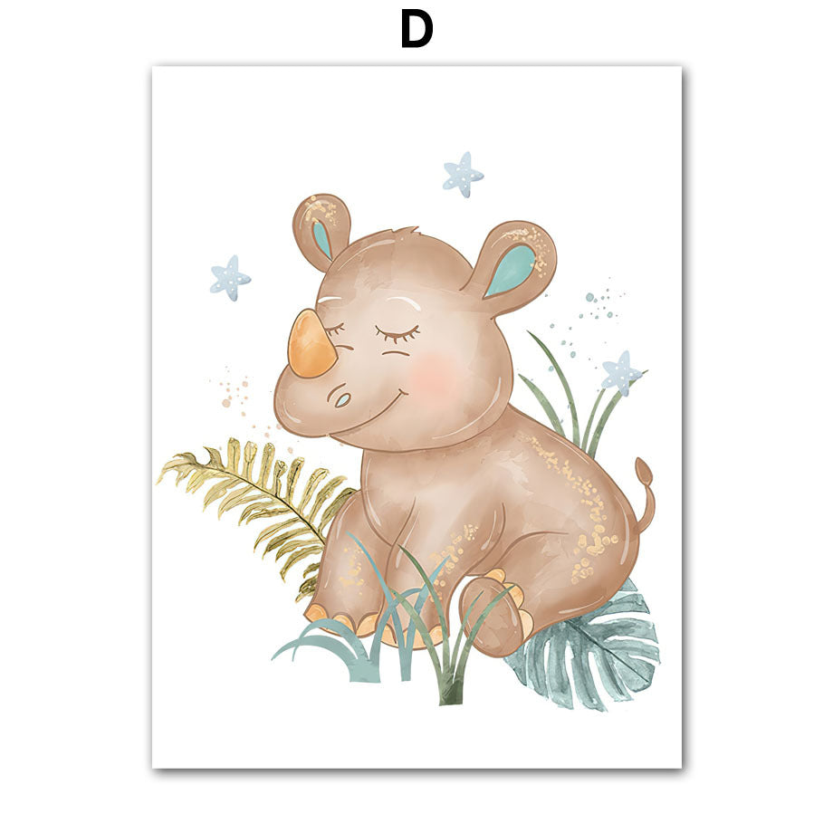 Baby Nordic Mural Poster