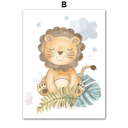Baby Nordic Mural Poster