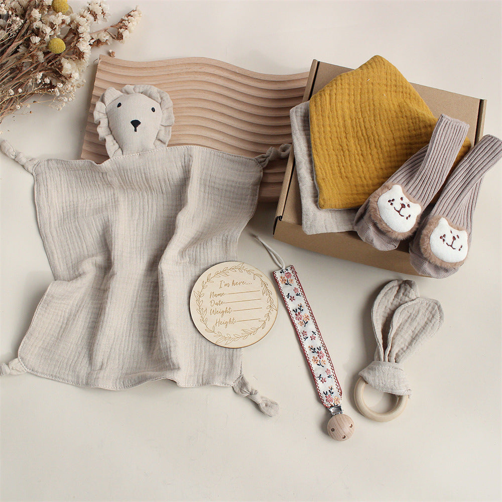 Baby Rabbit Lion Gift Box