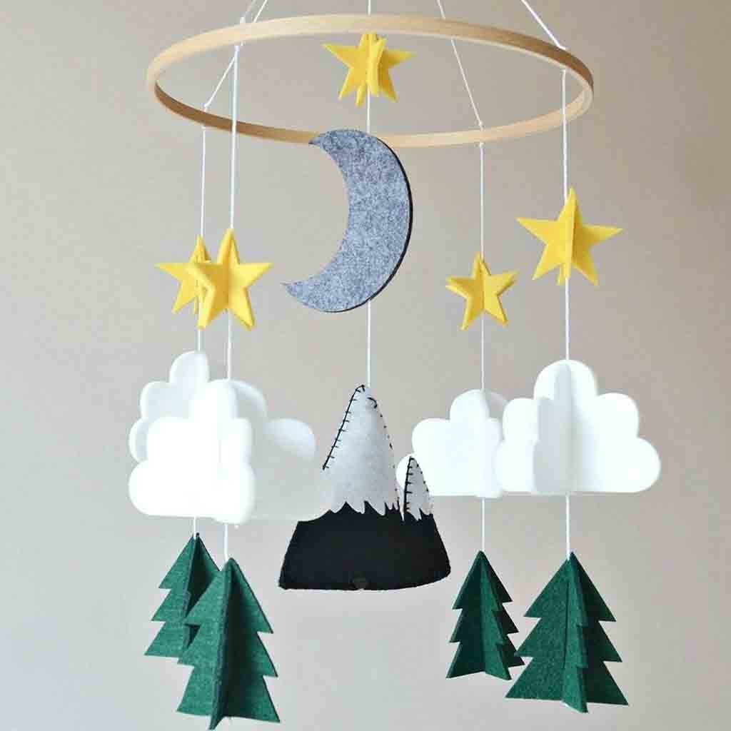 Felt Ornaments Crib Pendant