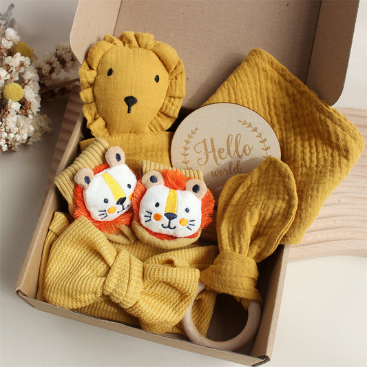 Baby Rabbit Lion Gift Box