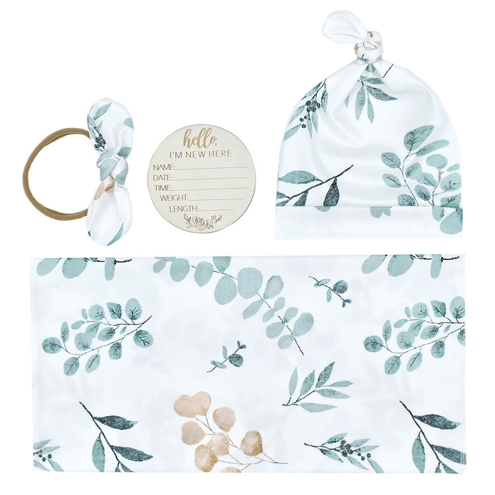 4 Piece Swaddle Set - Blossom & Breeze Collection