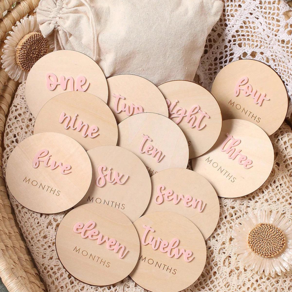 Monthly Newborn Milestone Cards