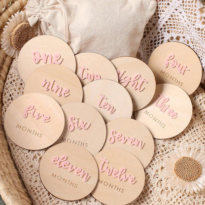 Monthly Newborn Milestone Cards