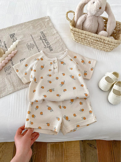 T Shirt & Short Set - Petal & Play Collection