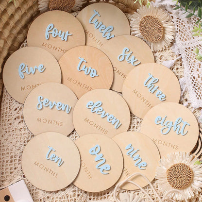 Monthly Newborn Milestone Cards