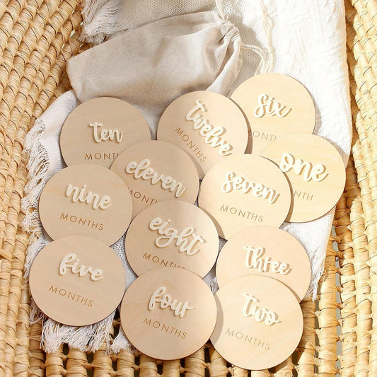 Monthly Newborn Milestone Cards