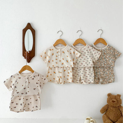 T Shirt & Short Set - Petal & Play Collection