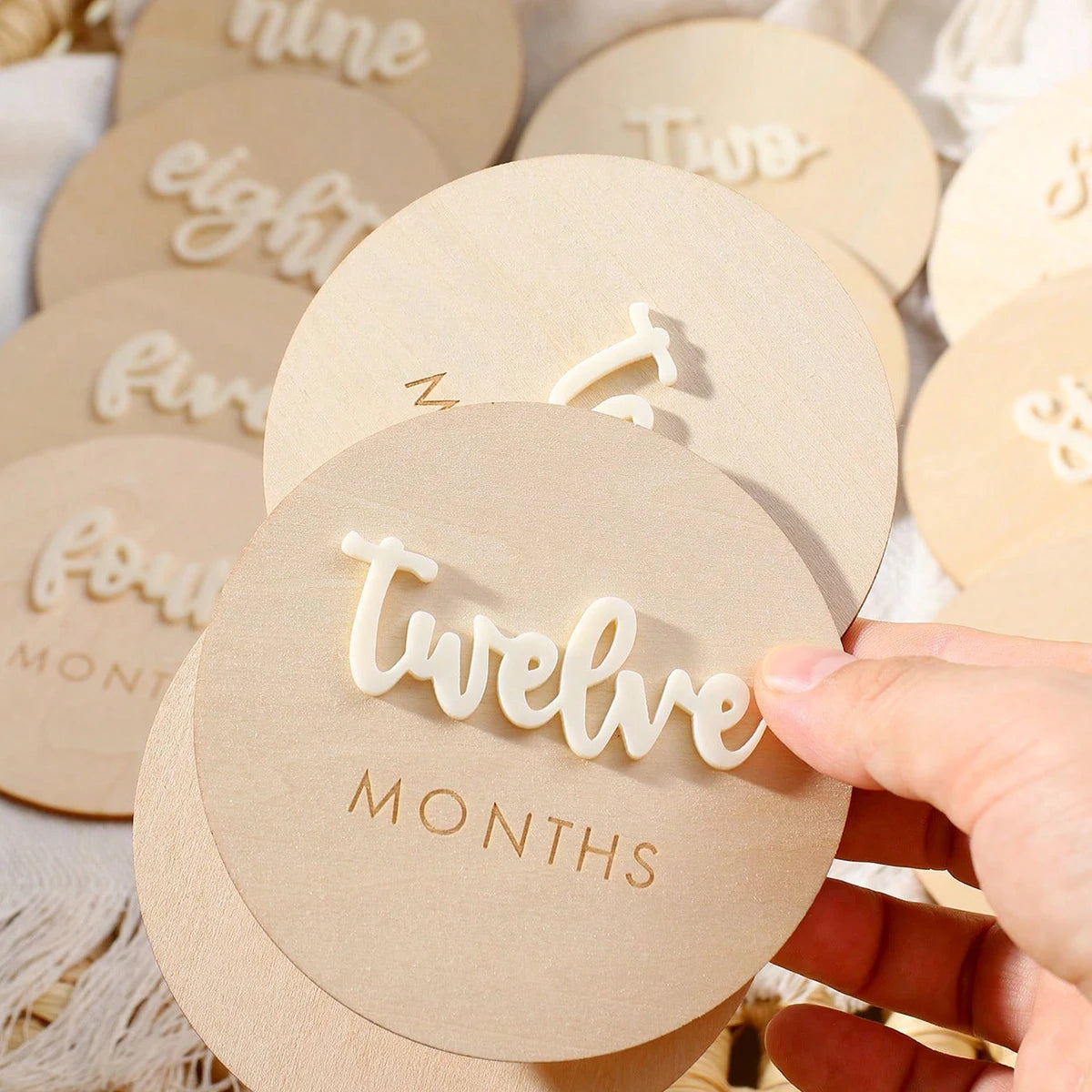 Monthly Newborn Milestone Cards