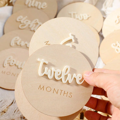 Monthly Newborn Milestone Cards