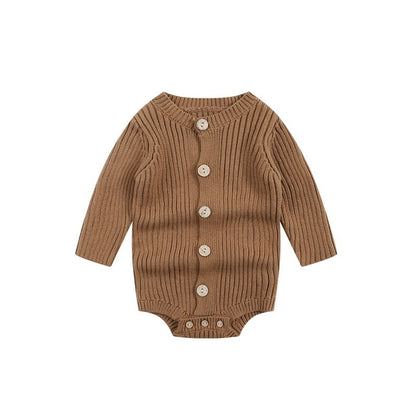 Knitted Newborn Baby Romper
