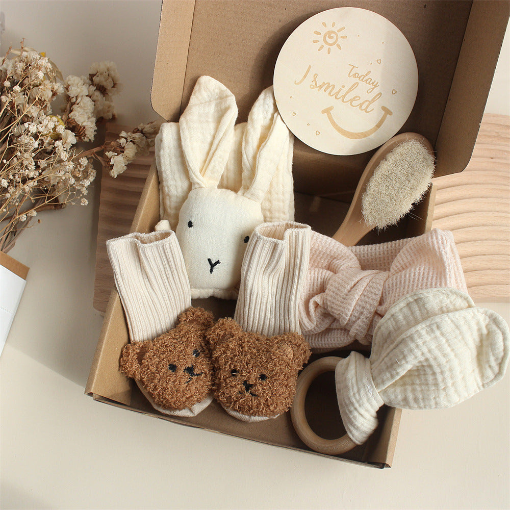 Baby Rabbit Lion Gift Box