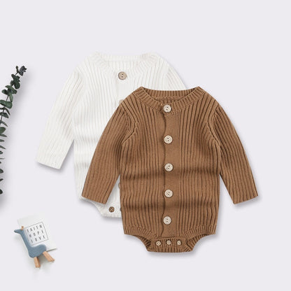 Knitted Newborn Baby Romper
