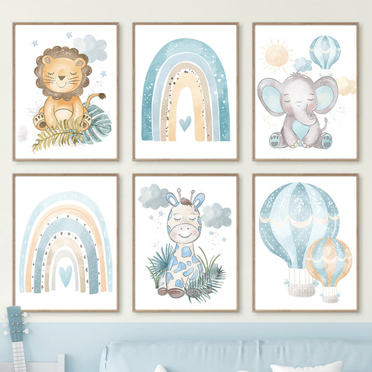 Baby Nordic Mural Poster