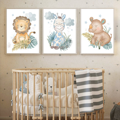 Baby Nordic Mural Poster