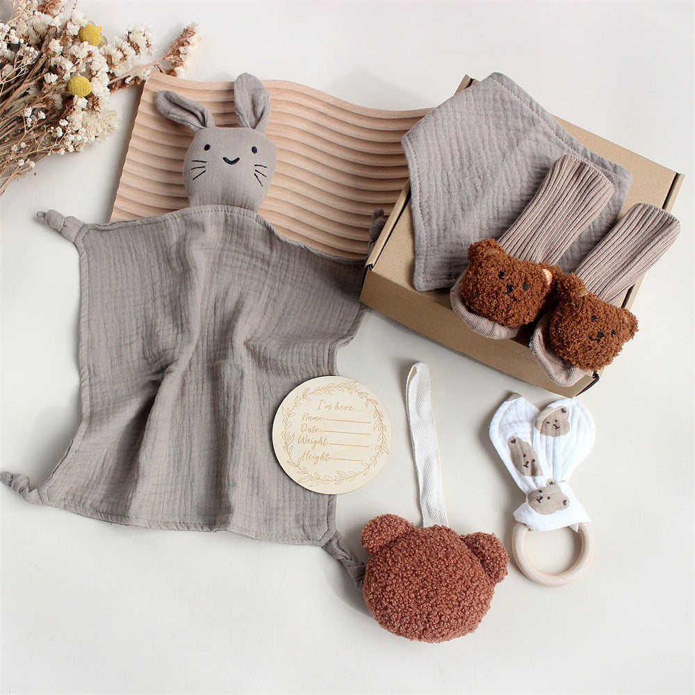 Baby Rabbit Lion Gift Box
