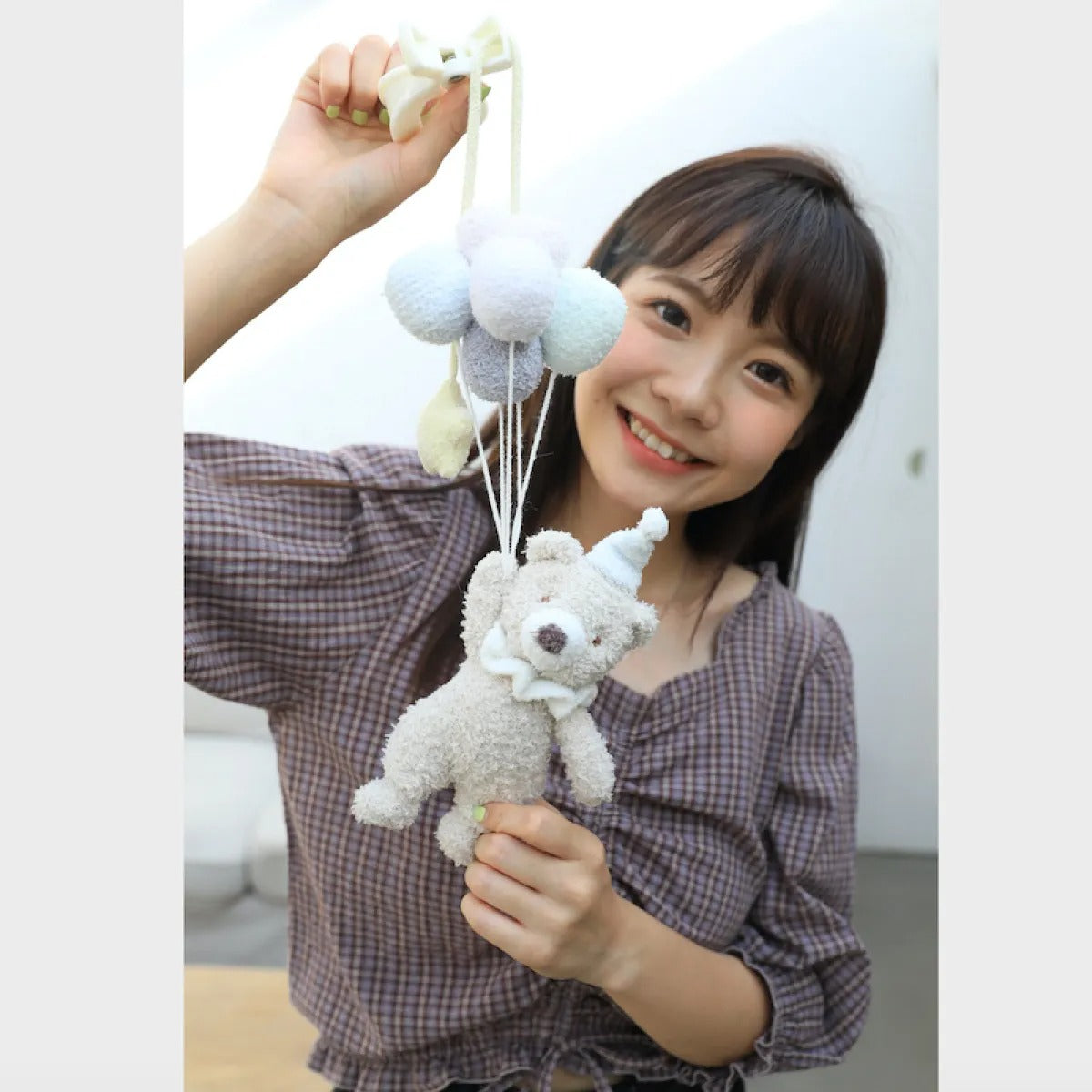 Cartoon Bear Crib Hanging Toy